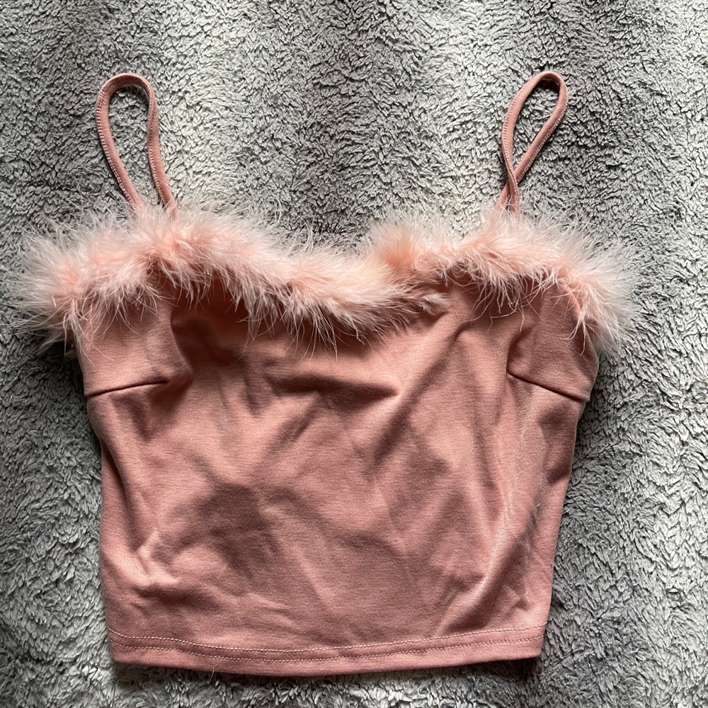 Pink fluffy tank!